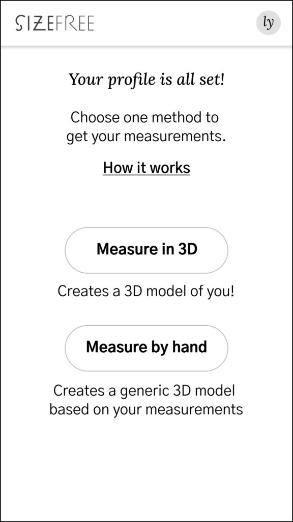 Home - after profile setup